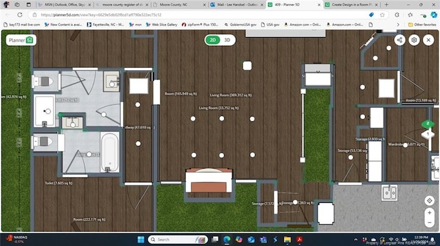 409 Thimbleberry Dr, Vass, NC 28394 - room layout