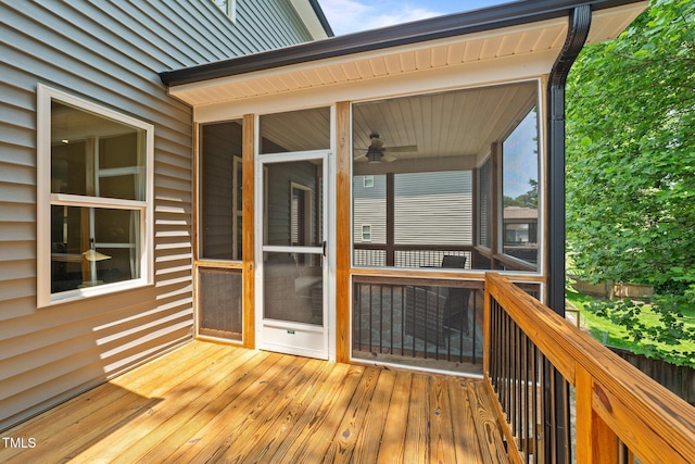 516 Culmore Dr, Fuquay Varina, NC 27526 - wooden terrace featuring a sunroom
