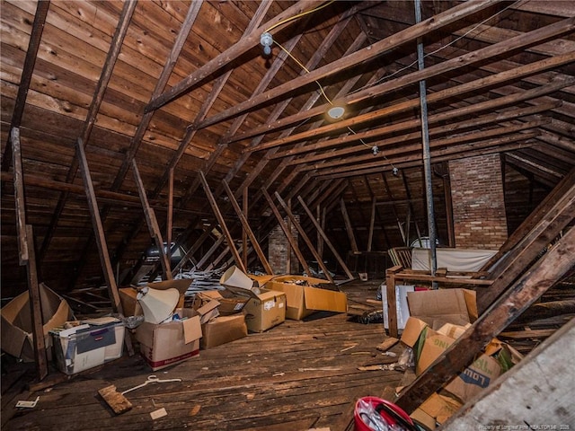 1206 Elm St N, Lumberton, NC 28358 - view of attic