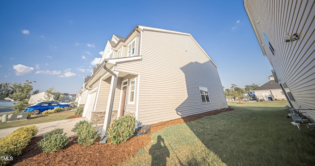 1108 Matterhorn Dr, Fuquay Varina, NC 27526 - view of home's exterior featuring a lawn and concrete driveway