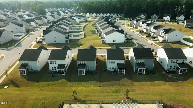 1108 Matterhorn Dr, Fuquay Varina, NC 27526 - aerial view of residential area