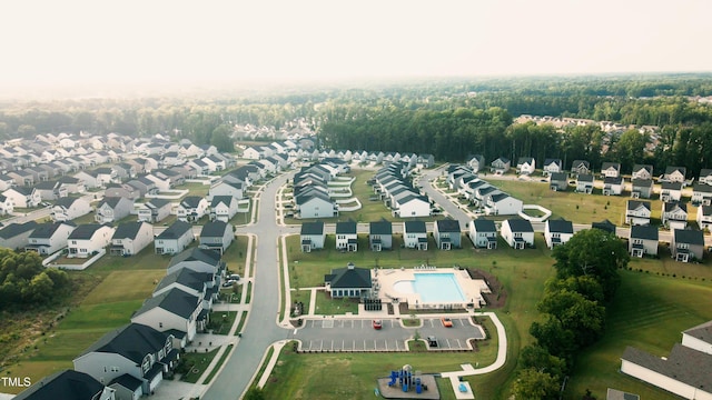 1108 Matterhorn Dr, Fuquay Varina, NC 27526 - view of property location with a pool and nearby suburban area