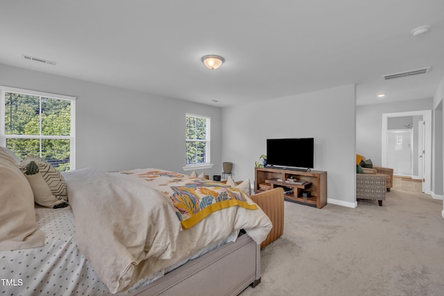 325 Buckhorn Branch Park, Clayton, NC 27520 - bedroom with carpet floors, baseboards, and recessed lighting
