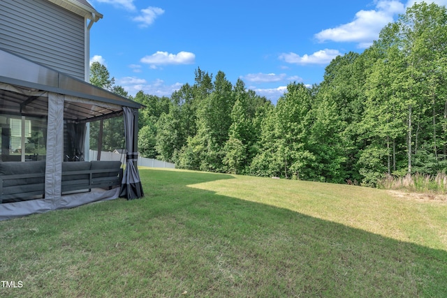 325 Buckhorn Branch Park, Clayton, NC 27520 - view of yard featuring a view of trees