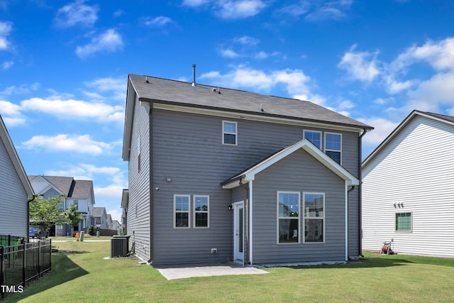 520 Oak Holly Ln, Zebulon, NC 27597 - back of property featuring a patio and cooling unit