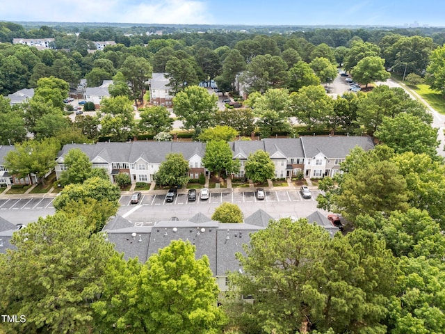 5717 Corbon Crest Ln, Raleigh, NC 27612 - aerial perspective of suburban area