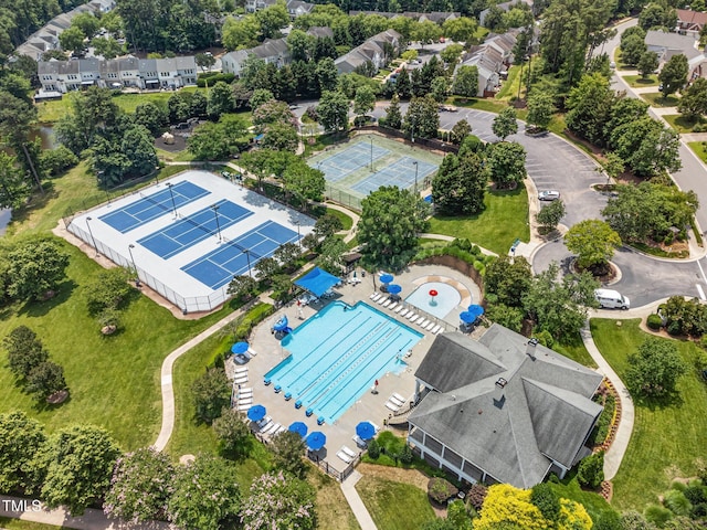 306 Berlin Way, Morrisville, NC 27560 - aerial view
