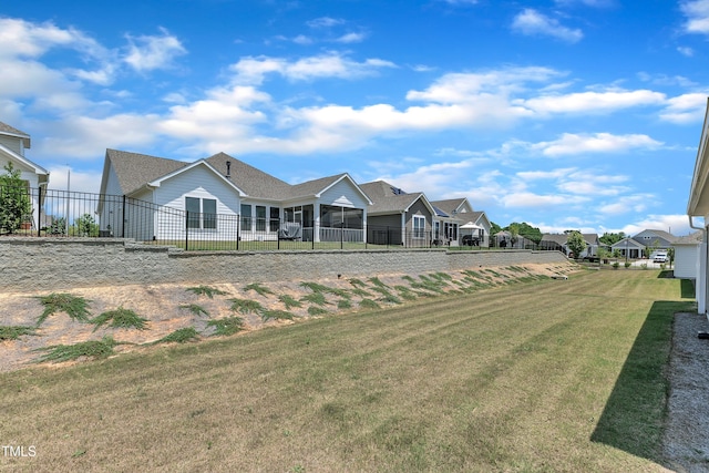 1217 Linkwood Way, Fuquay Varina, NC 27526 - back of property featuring a residential view