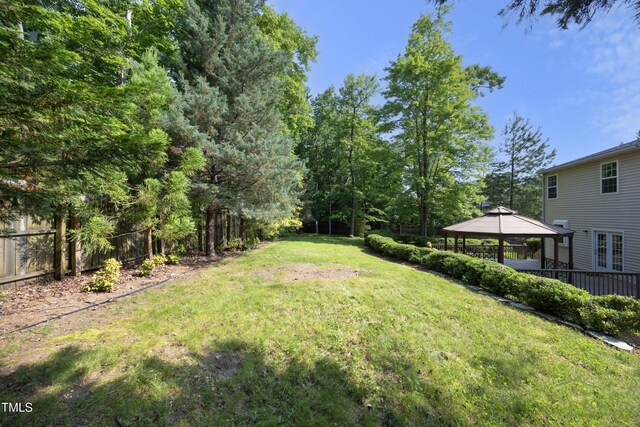 803 High Ct, Hillsborough, NC 27278 - view of yard with a gazebo