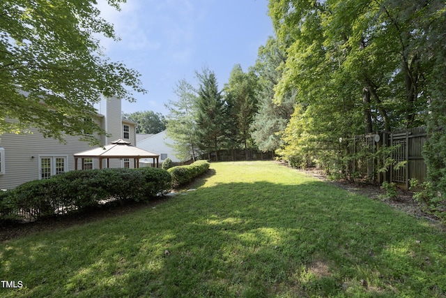 803 High Ct, Hillsborough, NC 27278 - view of yard featuring a gazebo