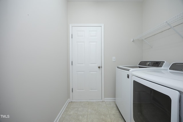 803 High Ct, Hillsborough, NC 27278 - laundry area featuring washer and clothes dryer and baseboards