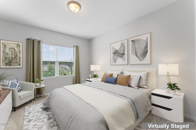 515 Historic Dr, Hillsborough, NC 27278 - bedroom featuring light colored carpet and baseboards