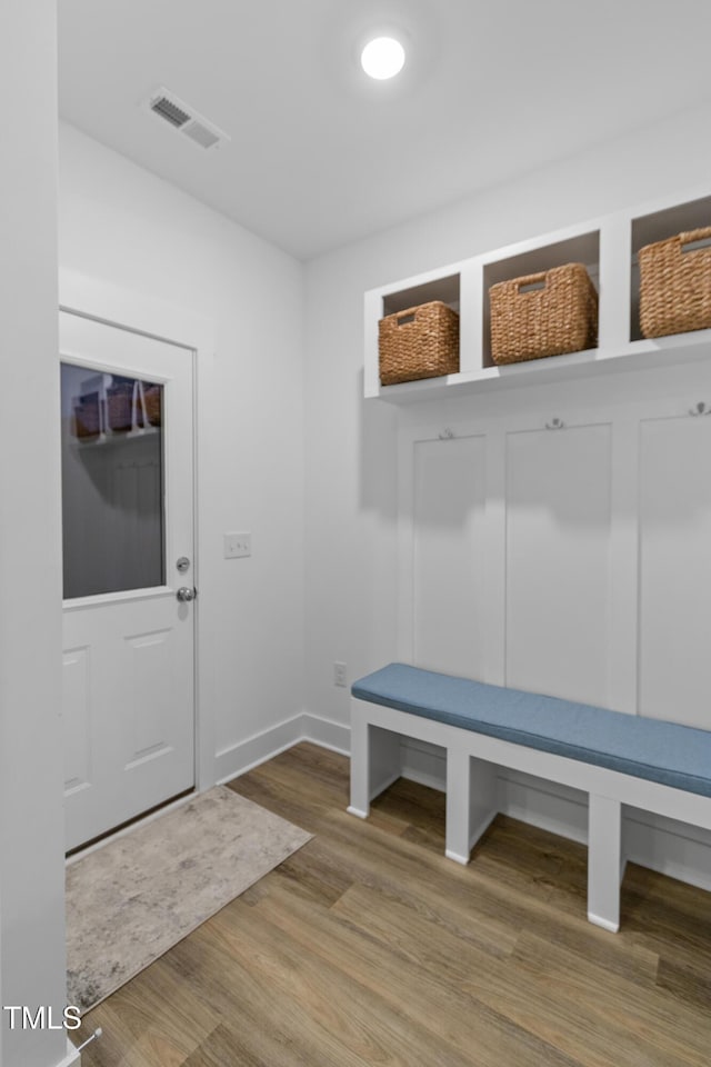 1534 Millrock Trl, Wendell, NC 27591 - mudroom featuring wood finished floors and baseboards