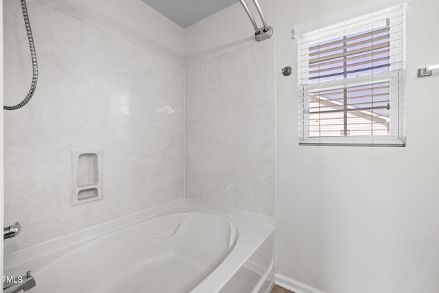 109 Citrine Ct, Durham, NC 27703 - full bath with shower / tub combination and baseboards