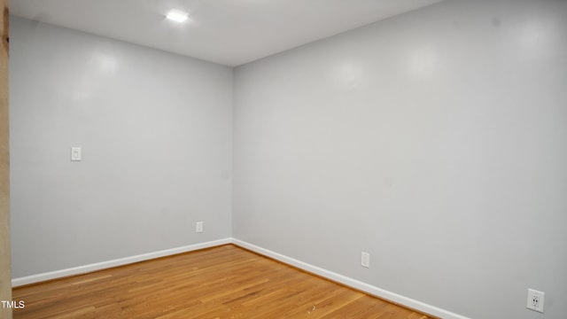 5820 Wake Forest Highway, Durham, NC 27703 - unfurnished room with baseboards and wood finished floors