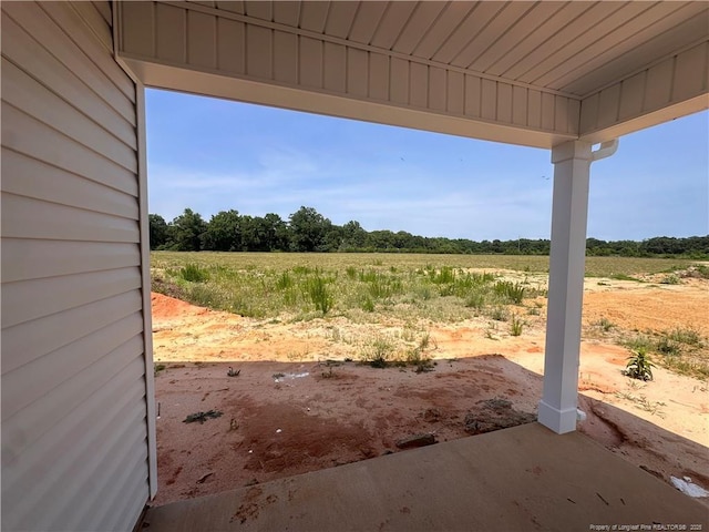 112 Dalton Dr, Lumber Bridge, NC 28357 - view of yard with a view of countryside