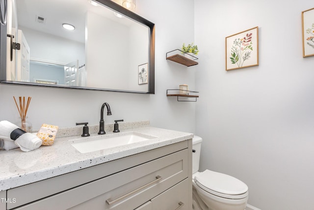 2761 Andover Glen Rd, Raleigh, NC 27604 - bathroom featuring vanity and toilet