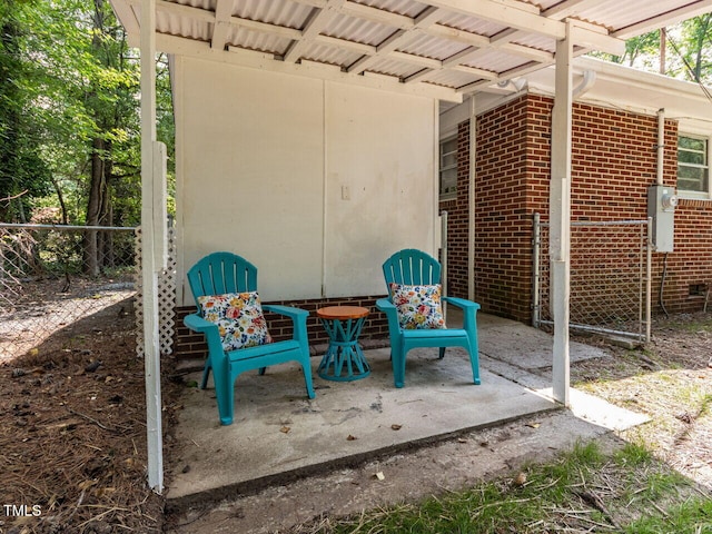 114 Brenrose Cir, Durham, NC 27705 - view of patio
