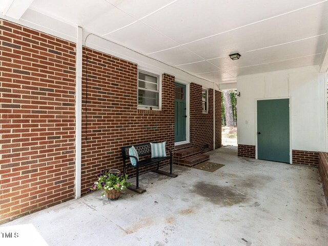 114 Brenrose Cir, Durham, NC 27705 - view of patio / terrace featuring entry steps