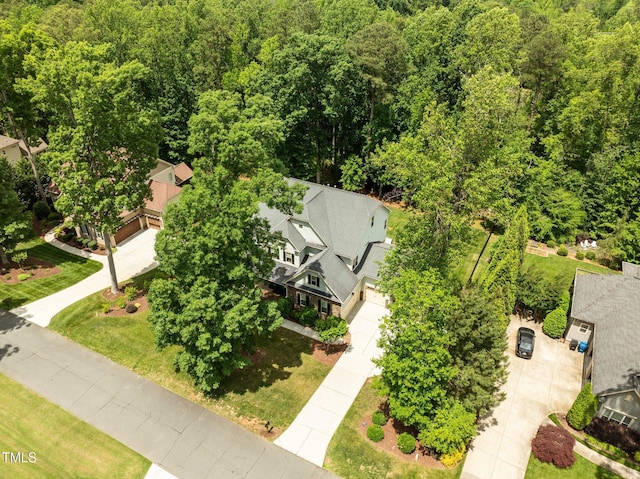 12216 Kyle Abbey Ln, Raleigh, NC 27613 - aerial view of a forest