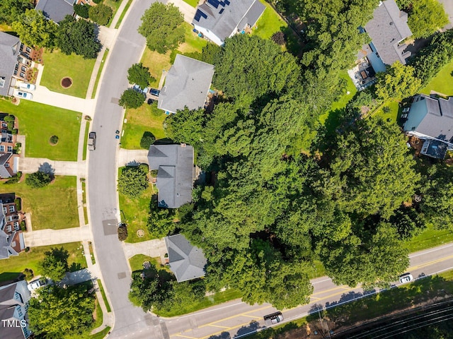 3306 Meadowrun Dr, Durham, NC 27707 - aerial perspective of suburban area