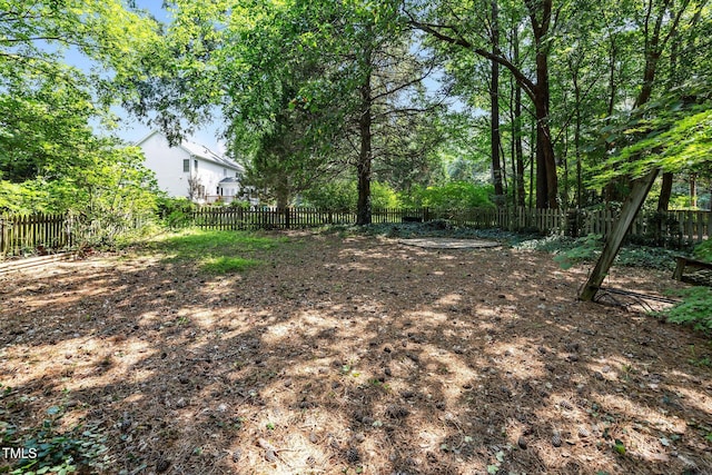 3306 Meadowrun Dr, Durham, NC 27707 - view of fenced backyard