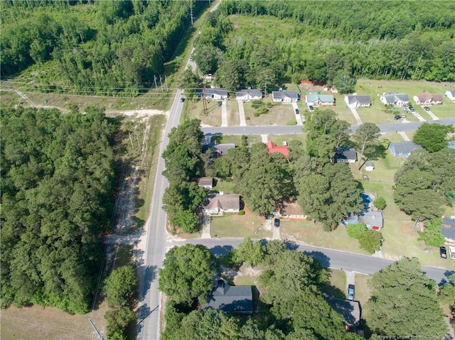 2298 Hackney Loop, Fayetteville, NC 28304 - aerial view of property's location with a heavily wooded area