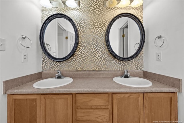107 Hayes Ct, Raeford, NC 28376 - bathroom featuring double vanity