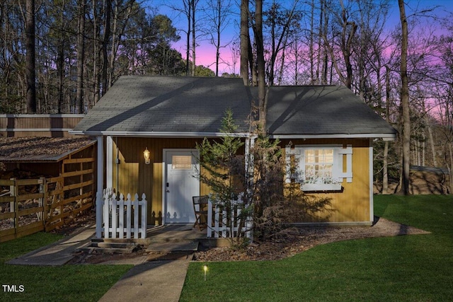 9801 Honeycutt Rd, Raleigh, NC 27614 - view of front of house with roof with shingles