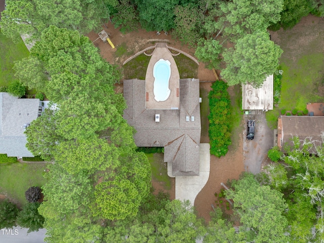 502 Hillcrest Rd, Apex, NC 27502 - aerial overview of property's location