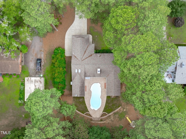 502 Hillcrest Rd, Apex, NC 27502 - drone / aerial view
