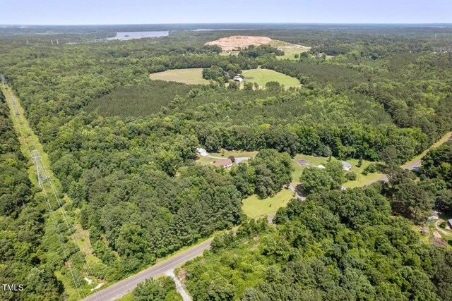 4403 Jeffries Rd, Durham, NC 27704 - aerial view of property's location featuring a heavily wooded area