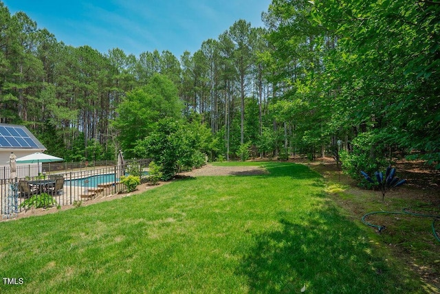 1005 Hidden River Ct, Raleigh, NC 27614 - view of yard