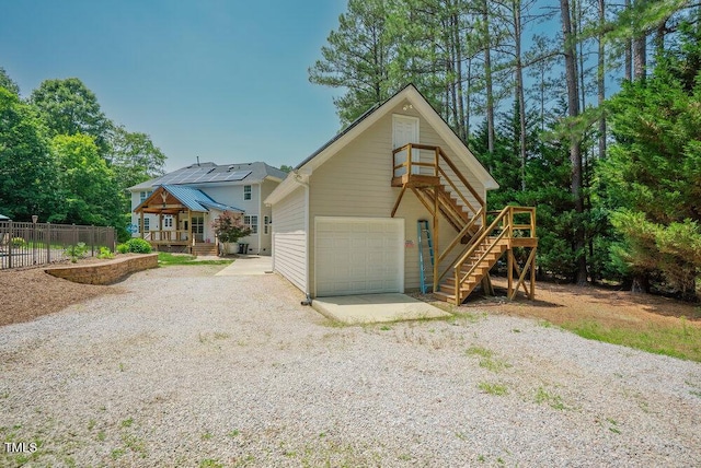 1005 Hidden River Ct, Raleigh, NC 27614 - garage featuring driveway
