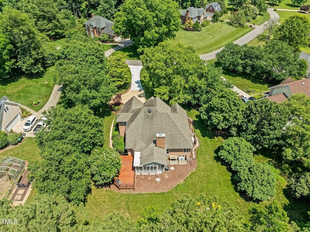 5108 Briton Pl, Fuquay Varina, NC 27526 - bird's eye view