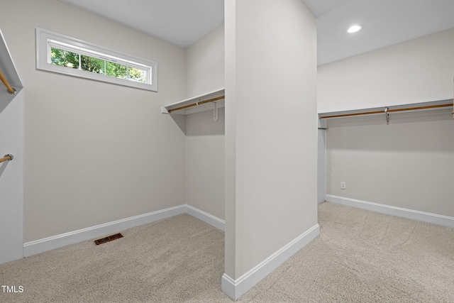 4913 Great Meadows Ct, Raleigh, NC 27609 - walk in closet featuring carpet