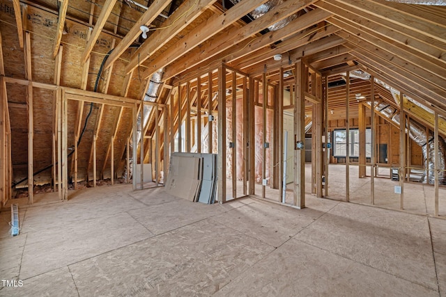 4913 Great Meadows Ct, Raleigh, NC 27609 - view of unfinished attic