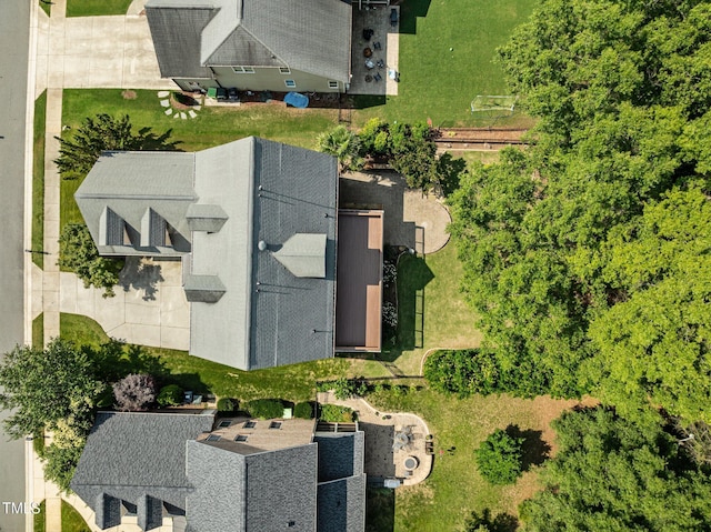 4913 Great Meadows Ct, Raleigh, NC 27609 - bird's eye view