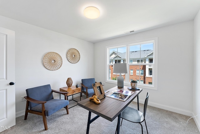 4821 Gossamer Ln Unit 102, Raleigh, NC 27616 - office with baseboards and light colored carpet