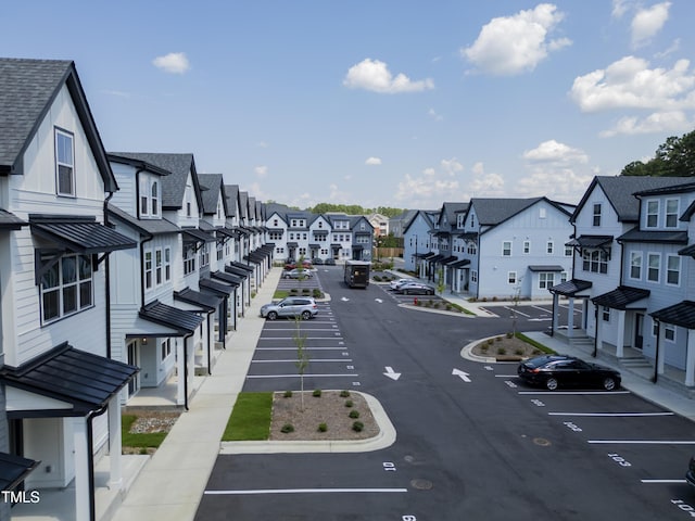 4821 Gossamer Ln Unit 102, Raleigh, NC 27616 - view of asphalt street with a residential view and sidewalks