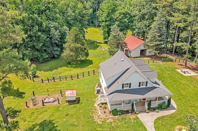 4702 Pleasant Green Rd, Durham, NC 27705 - aerial view of property and surrounding area