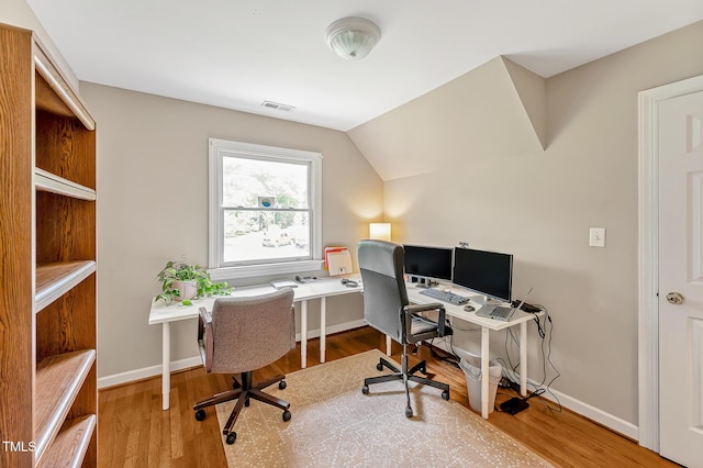 4702 Pleasant Green Rd, Durham, NC 27705 - home office featuring wood finished floors and baseboards
