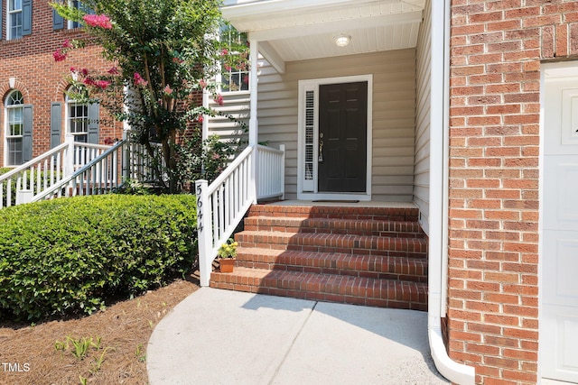 5644 Picnic Rock Ln, Raleigh, NC 27613 - property entrance with brick siding