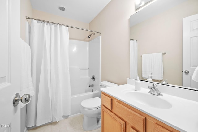 5644 Picnic Rock Ln, Raleigh, NC 27613 - full bathroom featuring vanity and shower / tub combo with curtain