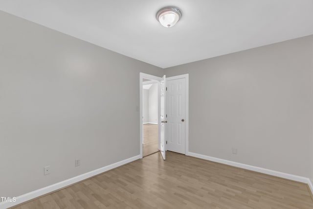 6201 Bayswater Trl, Raleigh, NC 27612 - unfurnished room featuring light wood-style flooring and baseboards