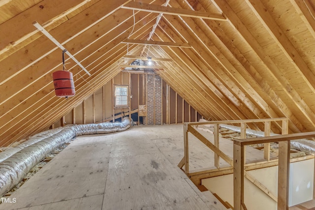6201 Bayswater Trl, Raleigh, NC 27612 - view of unfinished attic