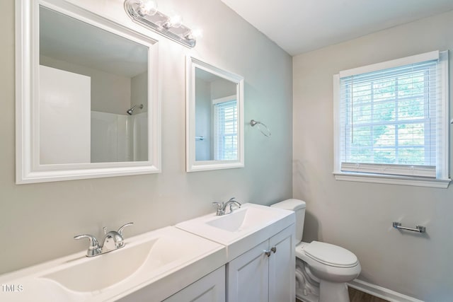 605 Sexton Ave, Zebulon, NC 27597 - full bath with double vanity and toilet