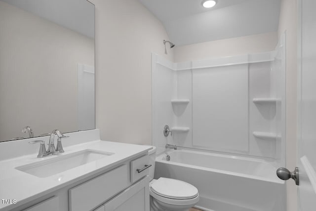 267 Old Fashioned Way, Lillington, NC 27546 - full bath with vanity, bathtub / shower combination, and toilet