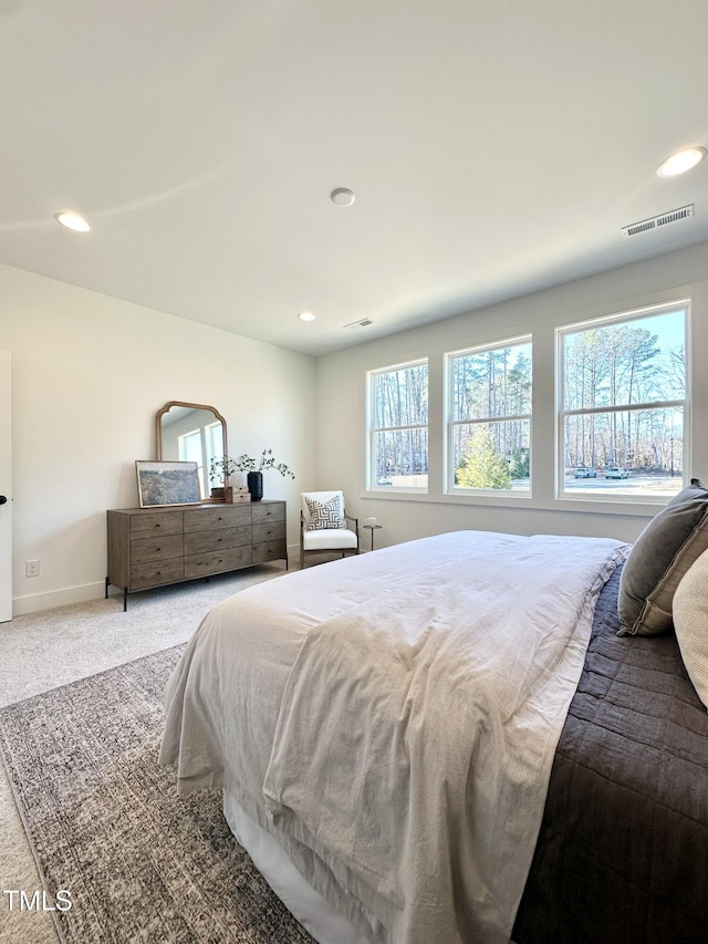 974 Double Helix Rd, Apex, NC 27523 - bedroom with carpet, recessed lighting, and baseboards
