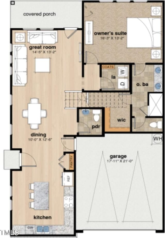 974 Double Helix Rd, Apex, NC 27523 - property floor plan